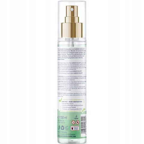 DRESDNER ESSENZ MGIEŁKA DO CIAŁA WŁOSÓW OGRÓD PEŁEN ŚWIEŻOŚCI WAKACJE 150ML