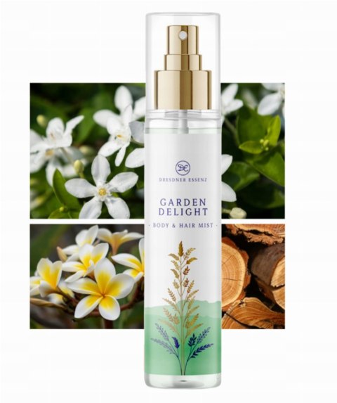 DRESDNER ESSENZ MGIEŁKA DO CIAŁA WŁOSÓW OGRÓD PEŁEN ŚWIEŻOŚCI WAKACJE 150ML