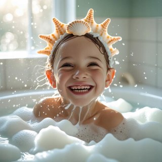 DRESDNER ESSENZ Pianka do Kąpieli Dzieci SYRENKA Mermaids Only 60g na lato