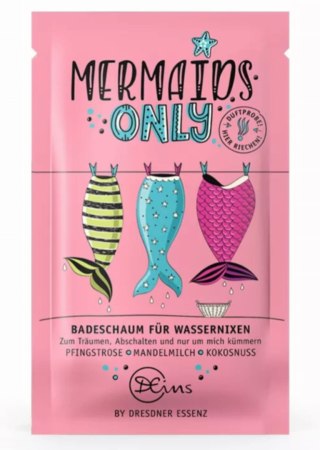 DRESDNER ESSENZ Pianka do Kąpieli Dzieci SYRENKA Mermaids Only 60g na lato