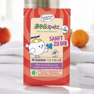 DRESDNER ESSENZ - SÓL DO KĄPIELI DLA DZIECI DLA SKÓRY WRAŻLIWEJ 1+ MORELOWY