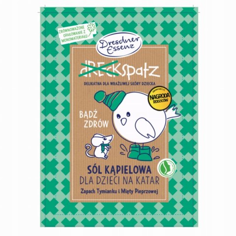 Dresdner ESSENZ Sól Do Kąpieli x6 DZIECI Na Katar gile Przeziębienie 3+