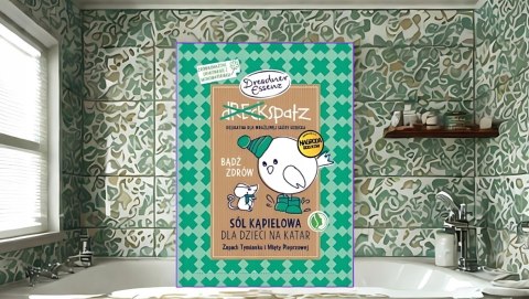 Dresdner ESSENZ Sól Na Katar gile Przeziębienie DZIECI 3+ Do Kąpieli ZDRÓW