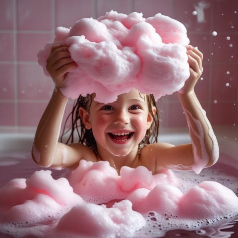 Dresdner Essenz Musująca Kąpiel dla Dzieci Wata Cukrowa RELAKS