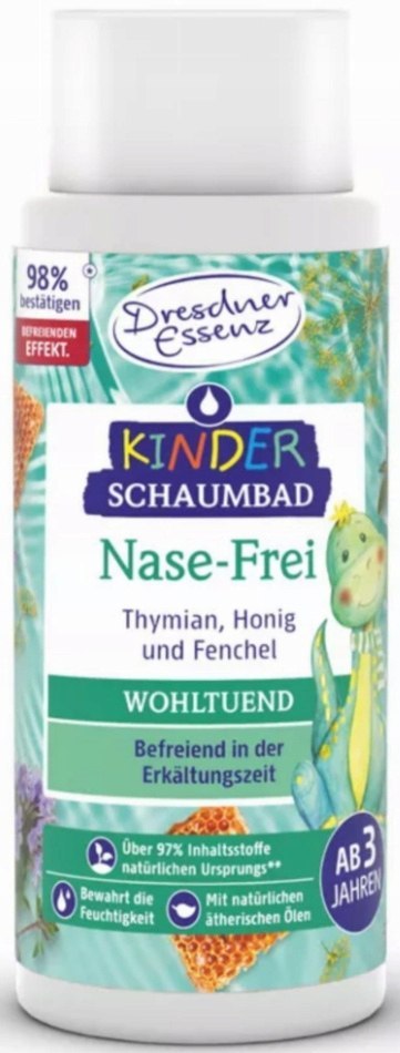 Dresdner Essenz Płyn Do Kąpieli DZIECI Na Katar Przeziębienie 300ml