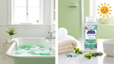 Dresdner Essenz Płyn Do Kąpieli DZIECI Na Katar Przeziębienie 300ml