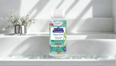 Dresdner Essenz Płyn Do Kąpieli DZIECI Na Katar Przeziębienie 300ml