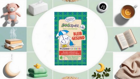 Dresdner Essenz Sól Do Kąpieli DLA DZIECI +1 Na Katar Przeziębienie