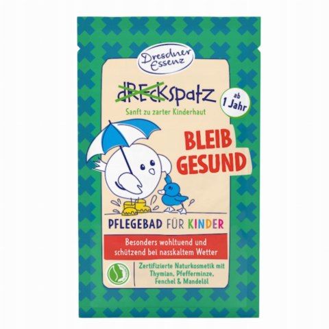 Dresdner Essenz Sól Do Kąpieli DLA DZIECI +1 Na Katar Przeziębienie